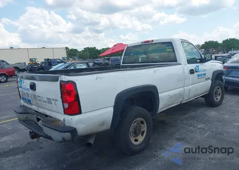 2006 Chevrolet Silverado 2500Hd Work Truck из США, поврежденный, VIN 1GCHC24U26E126004